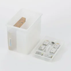 Rangements En Polypropylène^Muji Boîte de rangement ouverte en PP ‐ 25cm  L