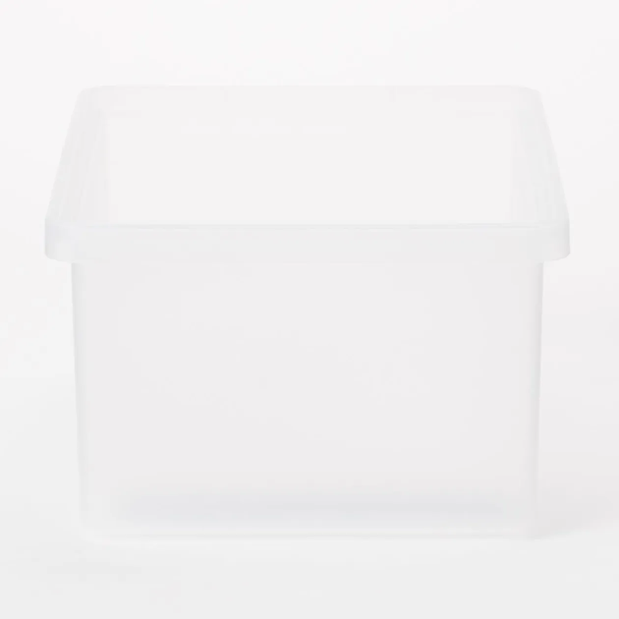 Rangements En Polypropylène^Muji Boîte de rangement ouverte en PP ‐ 25cm S