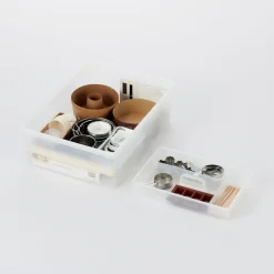 Rangements En Polypropylène^Muji Boîte de rangement ouverte en PP ‐ 50.5cm  S