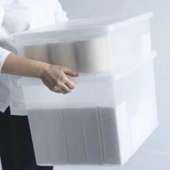 Rangements En Polypropylène^Muji Boîte de rangement ouverte en PP ‐ 50.5cm  S