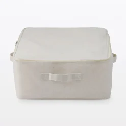 Rangements Souples^Muji Boîte de rangement souple avec couvercle L59X P39X H18cm