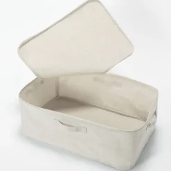 Rangements Souples^Muji Boîte de rangement souple avec couvercle L59X P39X H23cm