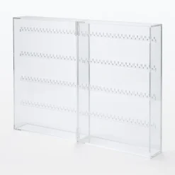 Rangements En Acrylique^Muji Boîte en acrylique pour colliers et boucles d'oreilles L17.5X P8.8X H25cm