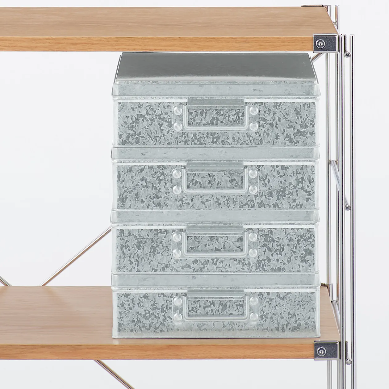 Rangements En Métal^Muji Boîte en fer blanc