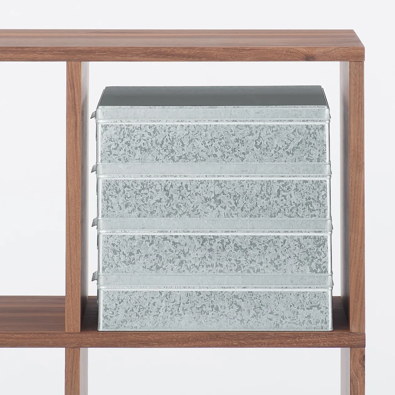 Rangements En Métal^Muji Boîte en fer blanc