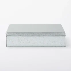 Rangements En Métal^Muji Boîte en fer blanc