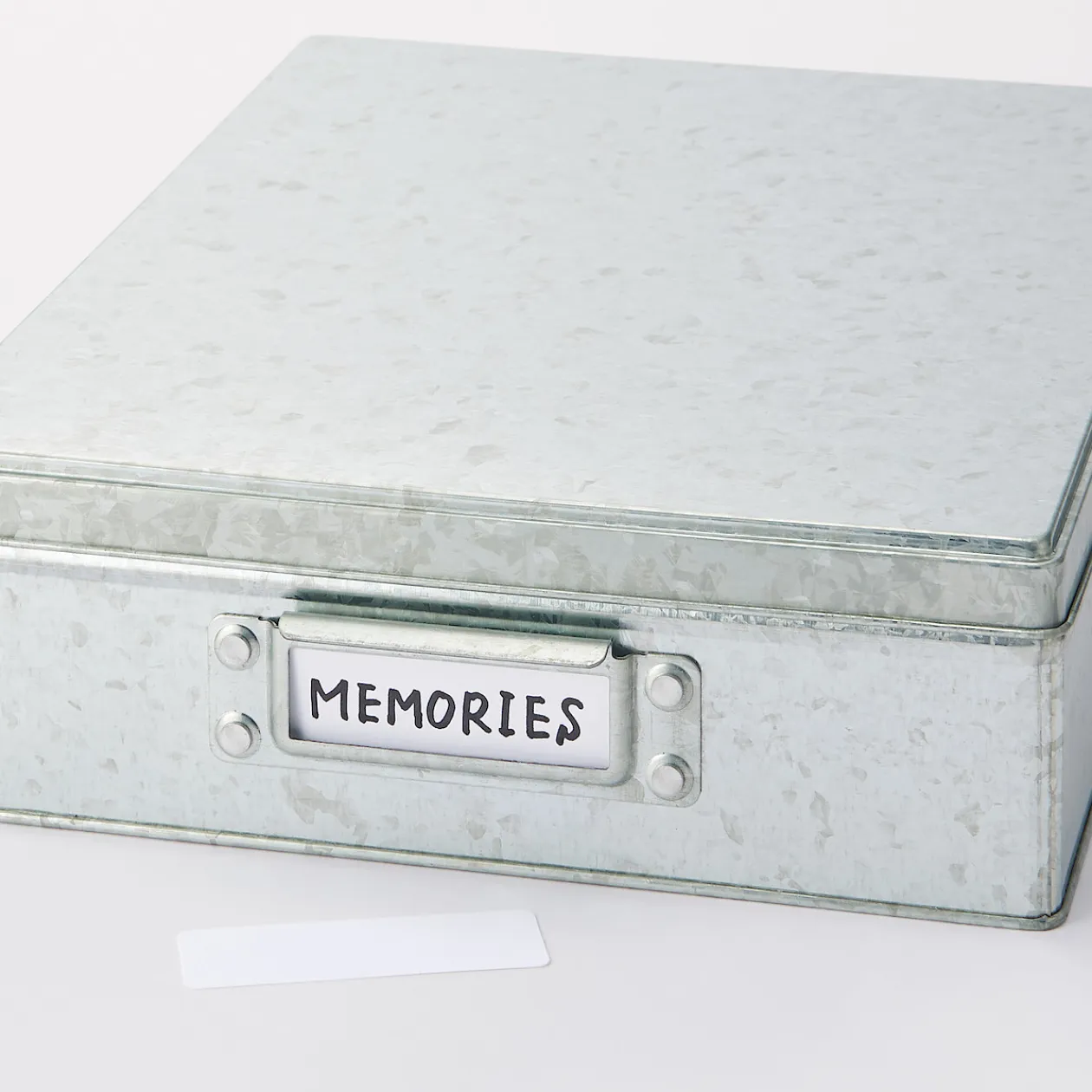 Rangements En Métal^Muji Boîte en fer blanc