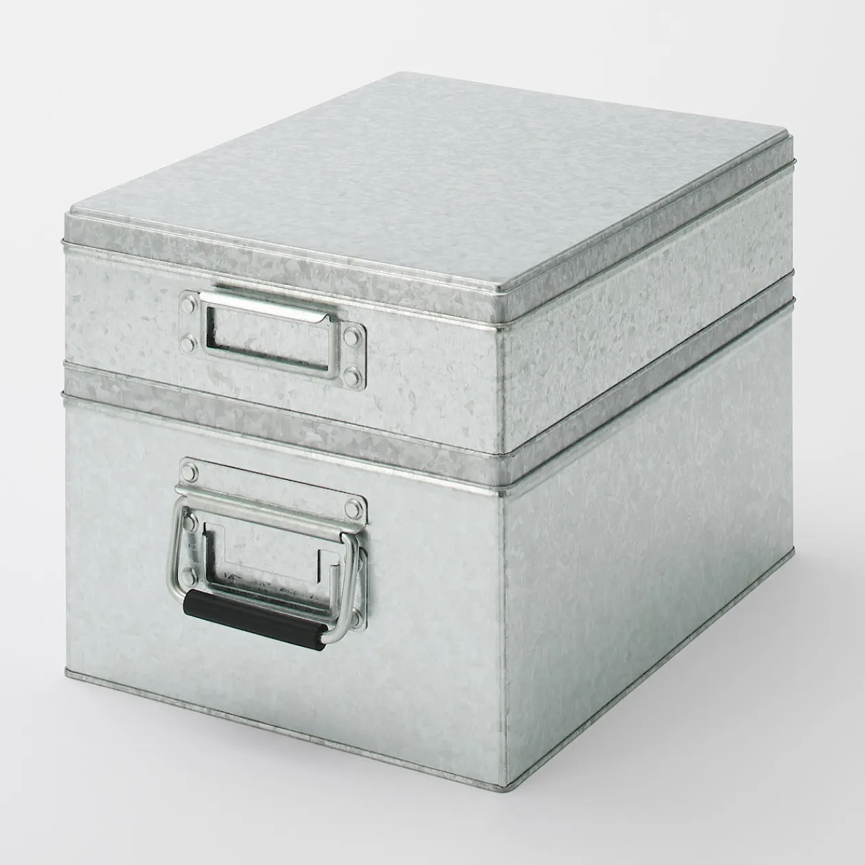 Rangements En Métal^Muji Boîte en fer blanc