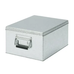 Rangements En Métal^Muji Boîte en métal galvanisé L