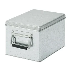 Rangements En Métal^Muji Boîte en métal galvanisé L19X P29X H16cm