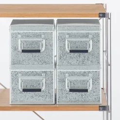 Rangements En Métal^Muji Boîte en métal galvanisé L19X P29X H16cm