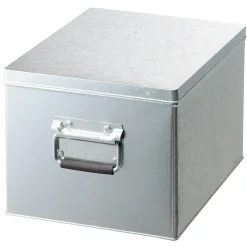 Rangements En Métal^Muji Boîte en métal galvanisé L26X P37X H24cm