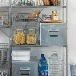 Rangements En Métal^Muji Boîte en métal galvanisé L26X P37X H24cm