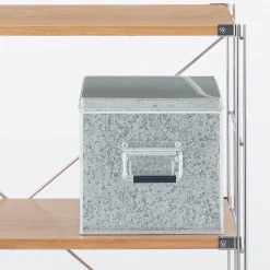 Rangements En Métal^Muji Boîte en métal galvanisé L26X P37X H24cm