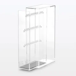 Rangements En Acrylique^Muji Boîte pour boucles d'oreilles et colliers en acrylique L6.7X P13X H25cm