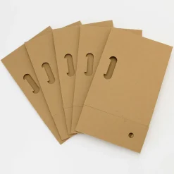 Boîtes Et Rangement De Bureau^Muji Boîtes archives A4 en kraft (Lot de 5)