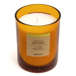 Bougies^Muji Bougie 1 mèche citron et thé vert