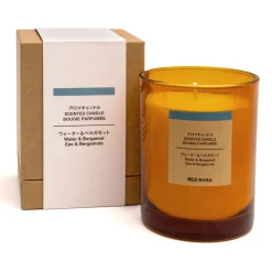 Bougies^Muji Bougie 1 mèche eau et bergamote