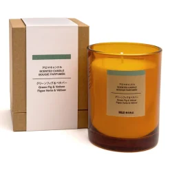 Bougies^Muji Bougie 1 mèche figue verte et vétiver