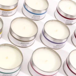 Bougies^Muji Bougie Métal ‐ Fleur d'oranger et yuzu