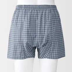 Sous‐Vêtements^Muji Boxer à ouverture frontale en mélange de Lyocell pour homme