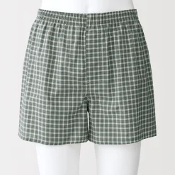 Sous‐Vêtements^Muji Boxer à ouverture frontale en mélange de Lyocell pour homme