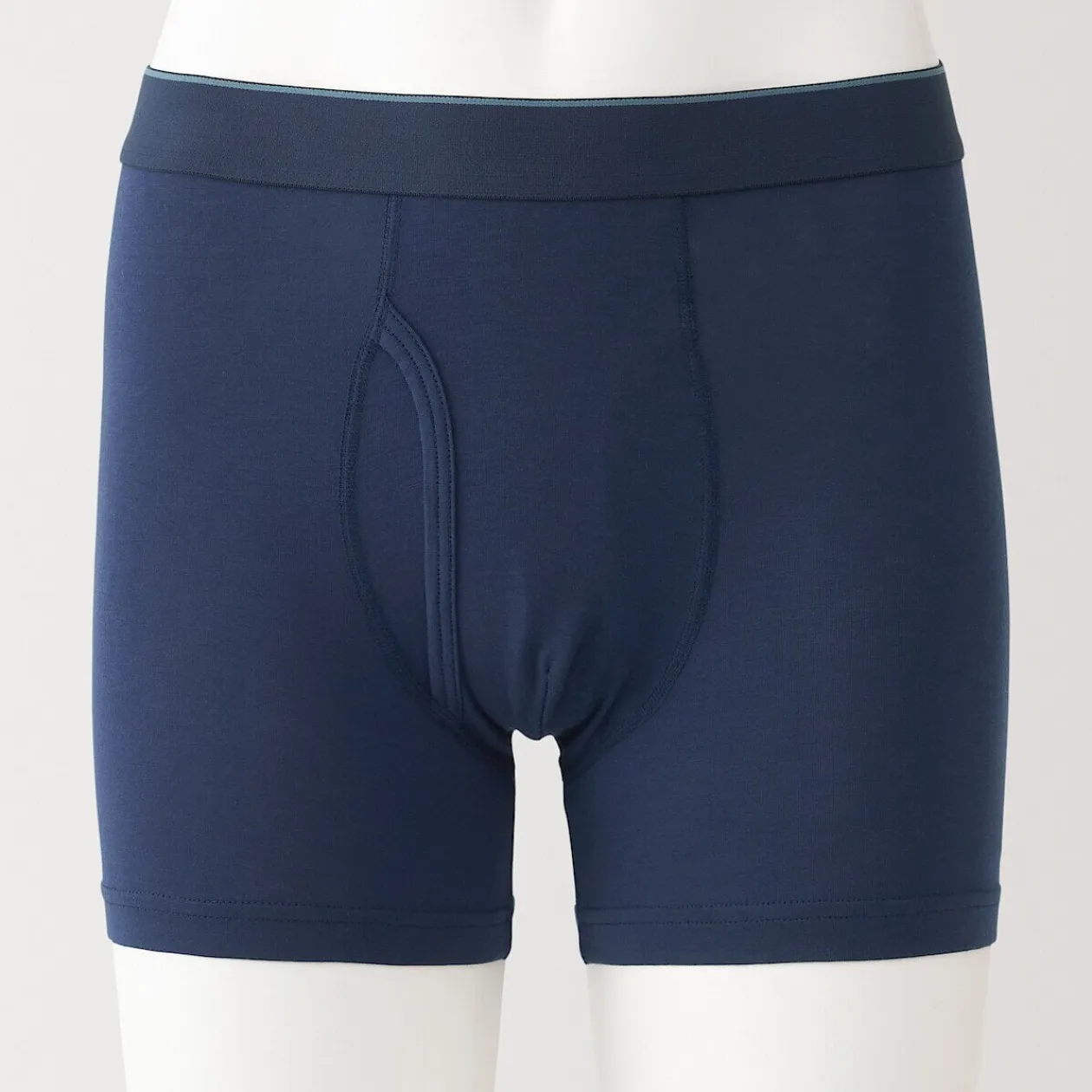 Sous‐Vêtements^Muji Boxer avec ouverture frontale en lyocell pour homme.