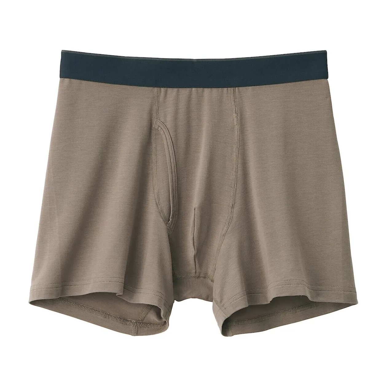 Sous‐Vêtements^Muji Boxer avec ouverture frontale en lyocell pour homme.