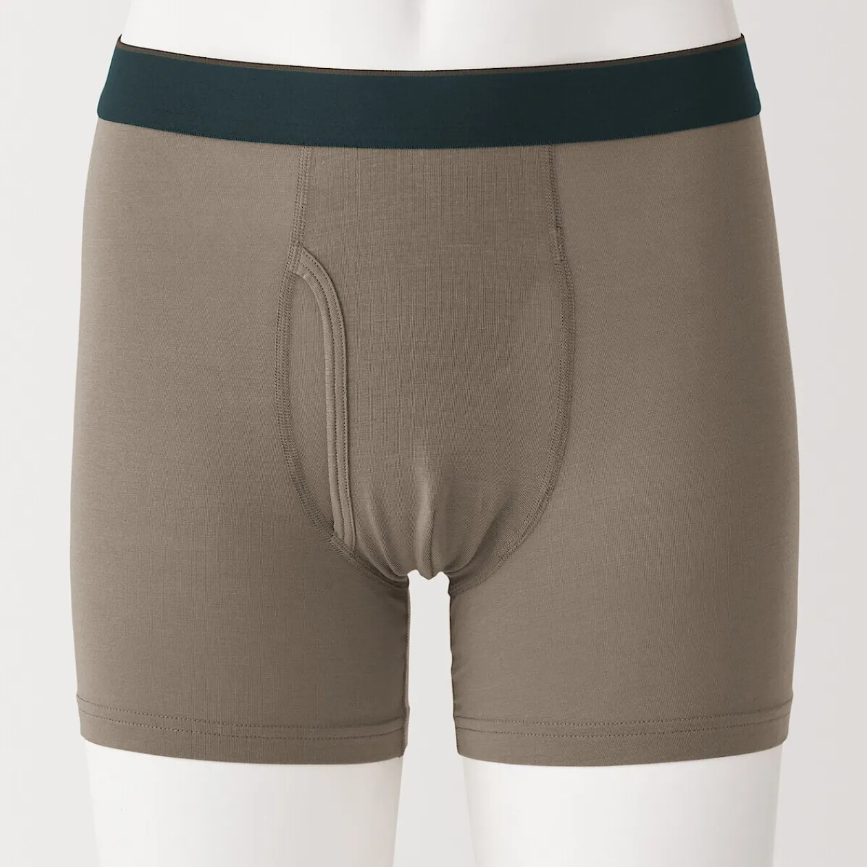 Sous‐Vêtements^Muji Boxer avec ouverture frontale en lyocell pour homme.