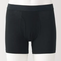 Sous‐Vêtements^Muji Boxer avec ouverture frontale en lyocell pour homme.