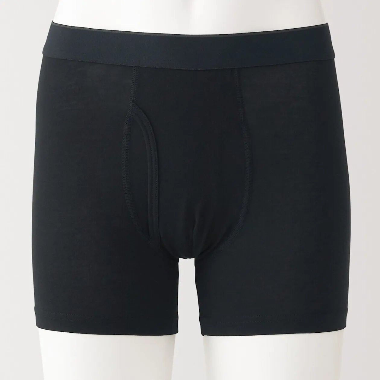 Sous‐Vêtements^Muji Boxer avec ouverture frontale en lyocell pour homme.