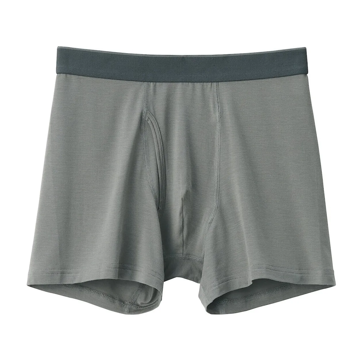 Sous‐Vêtements^Muji Boxer avec ouverture frontale en lyocell pour homme.
