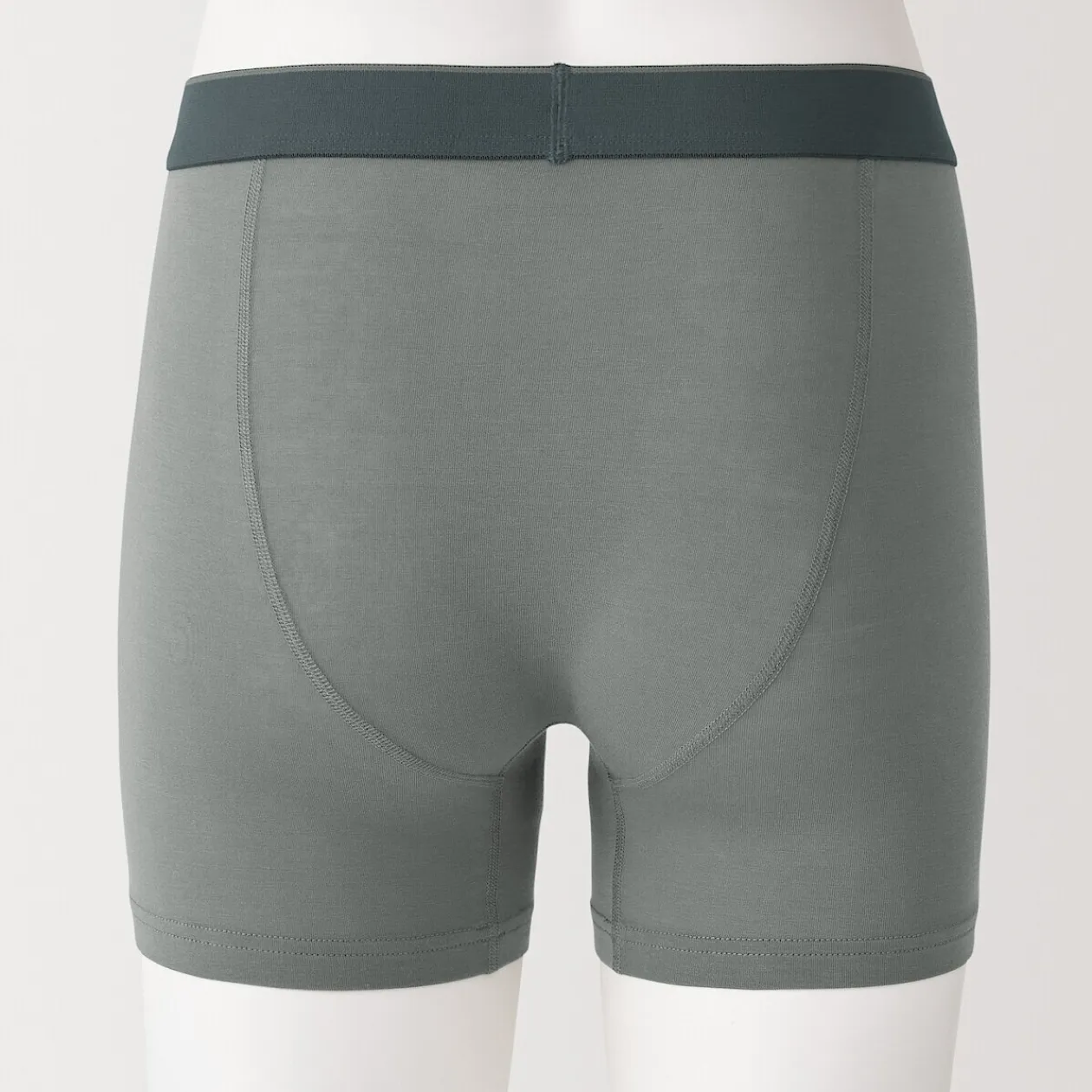 Sous‐Vêtements^Muji Boxer avec ouverture frontale en lyocell pour homme.