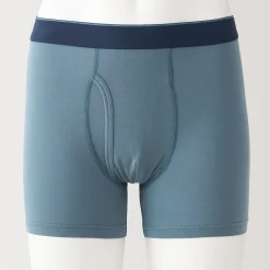 Sous‐Vêtements^Muji Boxer avec ouverture frontale en lyocell pour homme.