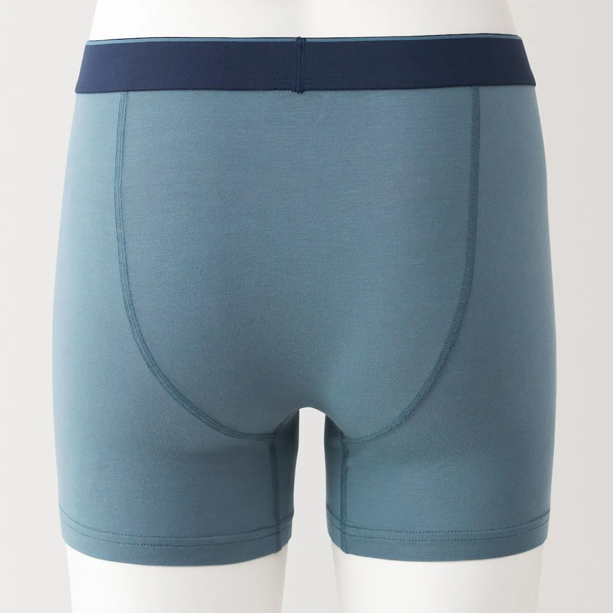Sous‐Vêtements^Muji Boxer avec ouverture frontale en lyocell pour homme.