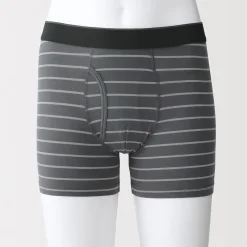 Sous‐Vêtements^Muji Boxer avec ouverture frontale en lyocell pour homme