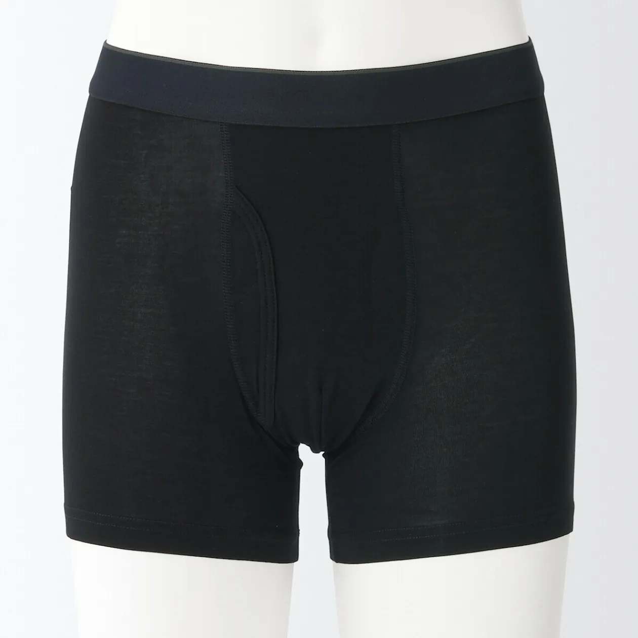 Sous‐Vêtements^Muji Boxer avec ouverture frontale en lyocell pour homme