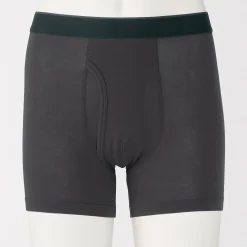 Sous‐Vêtements^Muji Boxer avec ouverture frontale en lyocell pour homme