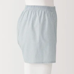 Sous‐Vêtements^Muji Boxers à ouverture frontale en pur coton pour homme