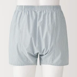 Sous‐Vêtements^Muji Boxers à ouverture frontale en pur coton pour homme