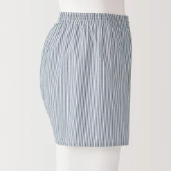 Sous‐Vêtements^Muji Boxers à ouverture frontale en pur coton pour homme