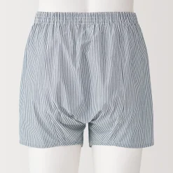 Sous‐Vêtements^Muji Boxers à ouverture frontale en pur coton pour homme