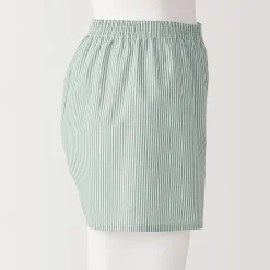 Sous‐Vêtements^Muji Boxers à ouverture frontale en pur coton pour homme