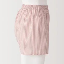 Sous‐Vêtements^Muji Boxers à ouverture frontale en pur coton pour homme