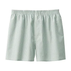 Sous‐Vêtements^Muji Boxers à ouverture frontale en pur coton pour homme