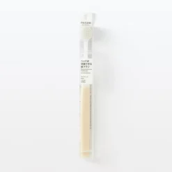 Soin Bucco‐Dentaires|Accessoires De Voyage^Muji Brosse à dents avec tête interchangeable ‐ Large, poils souples