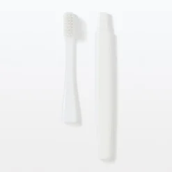 Soin Bucco‐Dentaires|Accessoires De Voyage^Muji Brosse à dents avec tête interchangeable ‐ Poils moyens