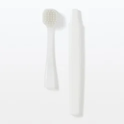 Soin Bucco‐Dentaires|Accessoires De Voyage^Muji Brosse à dents avec tête interchangeable ‐ Large, poils moyens