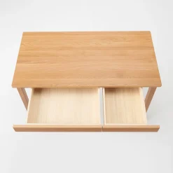 Bureau^Muji Bureau en bois de chêne