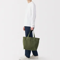 Sacs|Sacs^Muji Cabas en toile vertical